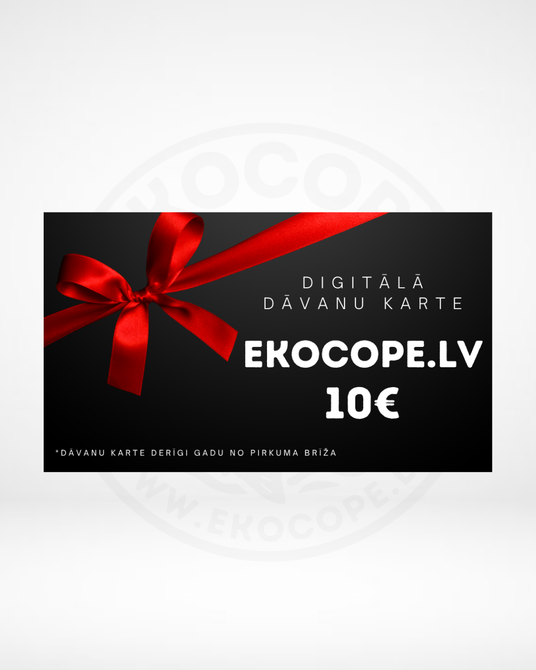 Ekocope digitālā dāvanu karte makšķerniekam