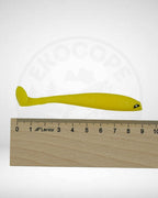 Soft Bait Gumijas Zivtiņa Yellow [9cm, 4g] - 6 gab Komplekts