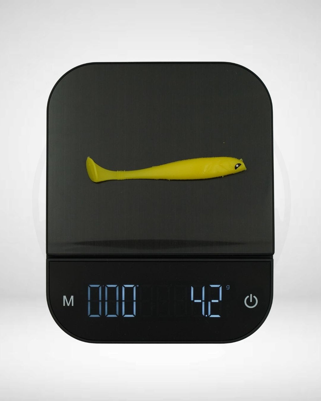 Soft Bait Gumijas Zivtiņa Yellow [9cm, 4g] - 6 gab Komplekts