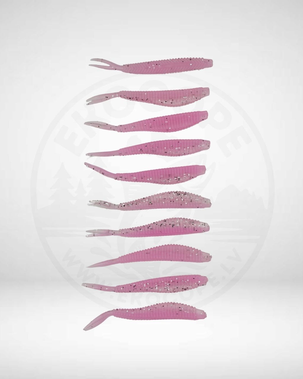 Soft Bait Gumijas Zivtiņa Mini [7cm, 2.4g] - 10 gab Komplekts