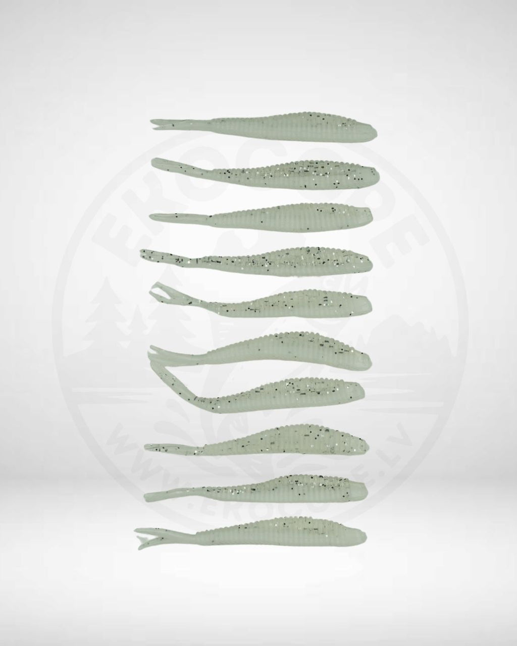 Soft Bait Gumijas Zivtiņa Mini [7cm, 2.4g] - 10 gab Komplekts