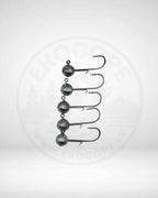 Svina Jig Galvas [3cm, 5g] - 5 gab Komplekts