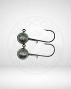 Svina Jig Galvas [4.5cm, 20g] - 2 gab Komplekts